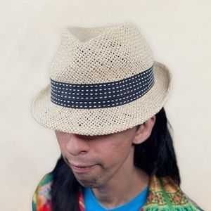 Banana Republic Fedora Vintage Straw Hat